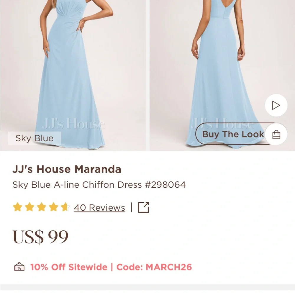 JJs House Light Blue Maxi Dress - Picture 7 of 7